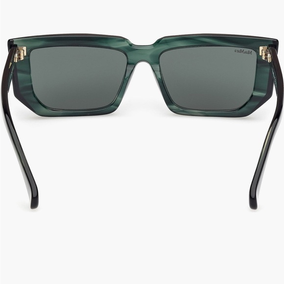 MAX MARA
SUNGLASSES, MM0126 98N GREEN UNISEX EYEWEAR NWC